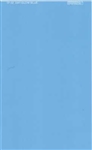 Microscale 32 Trim Film Solid Color Decal Sheet Day-Glo Blue