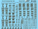 Microscale 4035 HO Centerbeam Bulkhead Flatcar Data 1987+ Mini-Cal Assorted Data Warning & Loading Instructions Black
