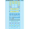Microscale 601372 N Railroad Decal Set National Railway Equipment NRE Genset/Conventional Diesel Demonstrators