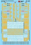 Microscale 871227 HO Pittsburgh & Lake Erie P&LE Diesels