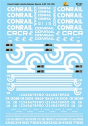 Microscale 87161 HO Conrail CR Freight Cars Cabooses & Box Cars 1970-1980