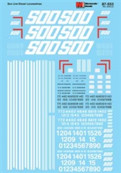 Microscale 87553 HO Soo Line SOO Minneapolis St. Paul & Saulte St. Marie MStP&SSM