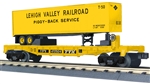 MTH 30-76960 O TTX Flat w/40ft Lehigh Valley Trailer