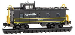 Micro Trains 100 00 560 N Steel Cupola Caboose Rio Grande #01475