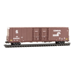 Micro Trains 102 00 320 N 60' Excess-Height Double-Plug-Door Boxcar Conrail #220998