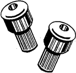 Micro-Trains 1039 N Bolster Pins For Roundhouse (MDC) 12 Pack