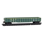 Micro Trains 105 00 086 N 50' 15-Panel Fixed-End Gondola Reading #38925