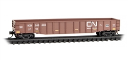 Micro Trains 105 00 631 N 50 Foot Steel Gondola Canadian National #245605