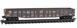 Micro Trains 105 44 620 N 50 Foot Steel Gondola Norfolk & Western #269079 Weathered