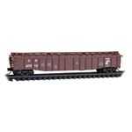 Micro Trains 106 00 270 N 50' Steel 14-Panel Covered Gondola w/Fixed Ends Conrail #617210