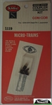 Micro Trains 1119 N Magne-Matic Front and Rear Couple Conversion Kit CON-COR Fits; CON-COR Diesel PA-1, Unpowered 