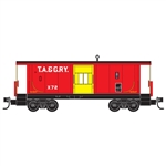 Micro Trains 130 00 270 N Steel Bay Window Caboose Tennessee Alabama & Georgia X72