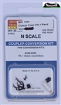 Micro-Trains 135000 N Coupler Conversion Kit Fits: CON-COR PA-1 Diesel Locomotives 1 Front 1 Rear