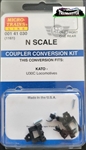 Micro-Trains 141030 N Coupler Conversion Kit- Fits KATO U30C Locomotives 1 Front 1 Rear
