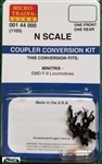 Micro Trains 001 44 000 N Locomotive Coupler Conversion Kits Minitrix EMD F9 Powered