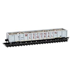 Micro Trains 170 00 020 N Wisconsin Central Gondola W/Ld 54080