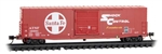 Micro Trains 180 00 380 N 50' Box Santa Fe Single Door ATSF #10001