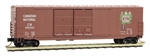 Micro Trains 182 00 050 N 50' X41 Boxcar Canadian National # 551334