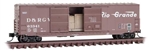 Micro Trains 182 00 162 N 50' Boxcar DRGW #63341