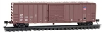 Micro Trains 025 00 306 N 50' Rib-Side Single-Door Boxcar No Roofwalk Union Pacific SP #230821