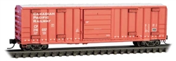 Micro Trains 025 00 416 N 50' Rib Side Boxcar Canadian Pacific #216037