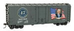 Micro Trains 031 00 001 HO President Boxcar Trump