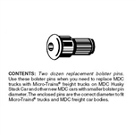 Micro Trains 003 12 031 N Bolster Pins For Conversion of Roundhouse Products Pkg(24)