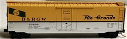 Micro Trains 032 00 221 N 50' Steel Plug Door Boxcar Rio Grande #60809
