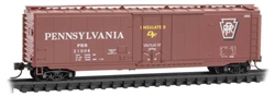 Micro Trains 032 00 461 N 50' Plug-Door Boxcar Pennsylvania Railroad #21008