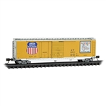 Micro Trains 033 00 610 N 50' Combination Plug and Sliding Door Boxcar Union Pacific #165231