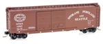 Micro Trains 034 00 210 N 50' Steel Double Door Boxcar Spokane Portland & Seattle #14397