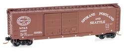Micro Trains 034 00 210 N 50' Steel Double Door Boxcar Spokane Portland & Seattle #14397