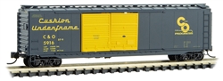 Micro Trains 034 00 450 N 50' Steel Double Door Boxcar Chesapeake & Ohio #5916