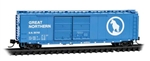 Micro Trains 034 00 490 N 34 0 490 50' Double-Door Boxcar Great Northern #35743