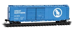 Micro Trains 034 00 490 N 34 0 490 50' Double-Door Boxcar Great Northern #35743