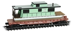 Micro Trains 045 00 323 N 50' Flatcar w/ Houseboat Canadian National #665607