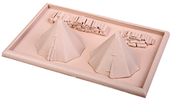 Micro Trains 499 43 986 N Sibley Tents & Firewood