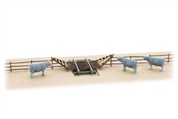 Micro Trains 499 45 040 N Cattle Guard and Fence Kit Guard and 36" of Fencing