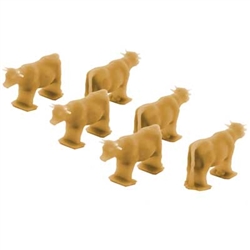 Micro Trains 499 094 005 HO Calf Load 2-Pack Unpainted 3D Print 6 Calves
