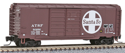 Micro Trains 501 00 200 Z 40' Standard Box Car Double Doors AT&SF #50256