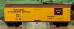 Micro Trains 518 00 032 Z 40' Reefer Burlington Express Reefer #74617