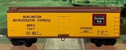 Micro Trains 518 00 032 Z 40' Reefer Burlington Express Reefer #74617