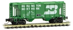 Micro Trains 531 00 312 Z 2-Bay Covered Hopper Burlington Northern #440193