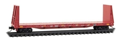 Micro Trains 054 00 450 N 61' 8" Bulkhead Flatcar Canadian Pacific #316385            