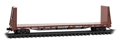 Micro Trains 054 00 481 N 61' 8" Bulkhead Flatcar Trailer-Train TTPX #80234 