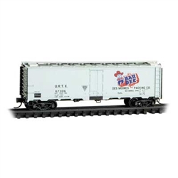 Micro Trains 059 00 300 N 40' Steel Ice Reefer Bar Bee Meat Packing Company URTX #67306