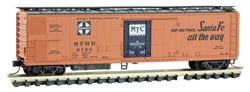 Micro Trains 069 00 220 N 50 Foot Mechanical Reefer Santa Fe #2103