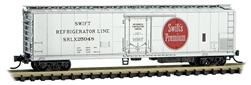Micro Trains 069 00 240 N 50 Foot Mechanical Reefer Swift Refrigerator Line #2N 5048