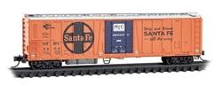 Micro Trains 070 00 120 N 51' 3-3/4" Rib-Side Mechanical Reefer Santa Fe #2604 MTC& Large Logo 
