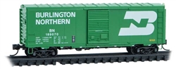 Micro Trains 073 00 330 N 40' Single-Door Boxcar No Roofwalk Burlington Northern #189070